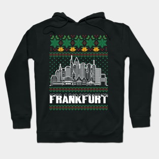 Frankfurt Germany Ugly Christmas Hoodie